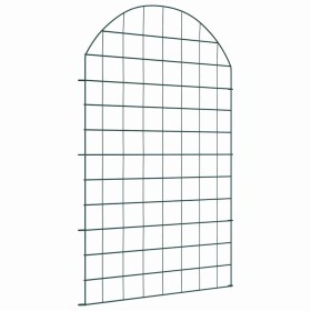 Juego de Cercas para Estanque 8 pcs Verde 50 x 80 cm Acero en Paneles de vallas | Comprar online en Foro24