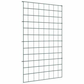 Juego de Cercas para Estanque 8 pcs Verde 50 x 80 cm Acero en Paneles de vallas | Comprar online en Foro24