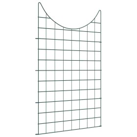 Juego de Cercas para Estanque 8 pcs Verde 50 x 80 cm Acero en Paneles de vallas | Comprar online en Foro24