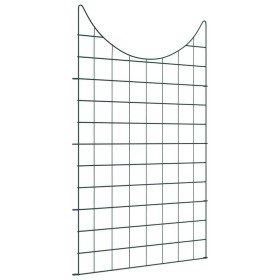 Juego de Cercas para Estanque 8 pcs Verde 50 x 80 cm Acero en Paneles de vallas | Comprar online en Foro24