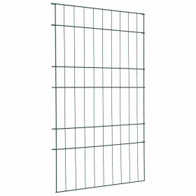 Juego de Cercas para Estanque 8 pcs Verde 50 x 80 cm Acero en Paneles de vallas | Comprar online en Foro24