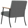 sillón Gris oscuro 59 x 75 x 78 cm tela en Sillones | Comprar online en Foro24
