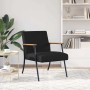 sillón Negro 59 x 75 x 78 cm tela en Sillones | Comprar online en Foro24
