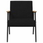 sillón Negro 59 x 75 x 78 cm tela en Sillones | Comprar online en Foro24