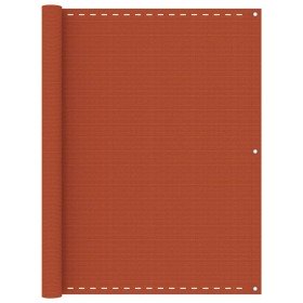 Toldo para balcón HDPE naranja 120x400 cm Toldo para balcón HDPE naranja 120x400 cm