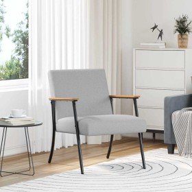 sillón Gris Nube 59 x 75 x 78 cm tela en Sillones | Comprar online en Foro24