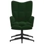 Entspannungsstuhl mit dunkelgrünem Samthocker von , Sessel - Ref: Foro24-328108, Preis: 168,77 €, Rabatt: %