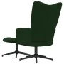 Entspannungsstuhl mit dunkelgrünem Samthocker von , Sessel - Ref: Foro24-328108, Preis: 168,77 €, Rabatt: %
