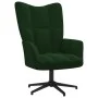 Entspannungsstuhl mit dunkelgrünem Samthocker von , Sessel - Ref: Foro24-328108, Preis: 168,77 €, Rabatt: %