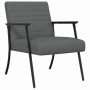 sillón Gris oscuro 59 x 75 x 78 cm tela en Sillones | Comprar online en Foro24