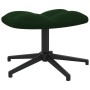 Entspannungsstuhl mit dunkelgrünem Samthocker von , Sessel - Ref: Foro24-328108, Preis: 168,77 €, Rabatt: %