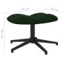 Relaxation chair with dark green velvet stool by , Armchairs - Ref: Foro24-328108, Price: 168,77 €, Discount: %