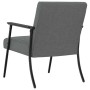 sillón Gris oscuro 59 x 75 x 78 cm tela en Sillones | Comprar online en Foro24