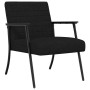 sillón Negro 59 x 75 x 78 cm tela en Sillones | Comprar online en Foro24