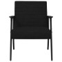 sillón Negro 59 x 75 x 78 cm tela en Sillones | Comprar online en Foro24