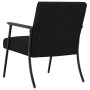 sillón Negro 59 x 75 x 78 cm tela en Sillones | Comprar online en Foro24