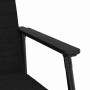 sillón Negro 59 x 75 x 78 cm tela en Sillones | Comprar online en Foro24