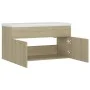Sonoma oak engineered wood vanity unit with sink by , bathroom vanities - Ref: Foro24-3070841, Price: 206,39 €, Discount: %
