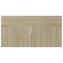 Sonoma oak engineered wood vanity unit with sink by , bathroom vanities - Ref: Foro24-3070841, Price: 221,28 €, Discount: %