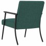 sillón Verde oscuro 59 x 75 x 78 cm tela en Sillones | Comprar online en Foro24