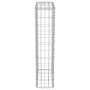 Muro de gaviones con cubiertas acero galvanizado 50x20x100 cm de vidaXL, Paneles de vallas - Ref: Foro24-143576, Precio: 42,4...