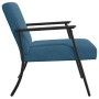 sillón Azul 59 x 75 x 78 cm Terciopelo en Sillones | Comprar online en Foro24