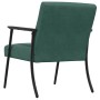 sillón Verde oscuro 59 x 75 x 78 cm Terciopelo en Sillones | Comprar online en Foro24