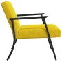 sillón Amarillo 59 x 75 x 78 cm Terciopelo en Sillones | Comprar online en Foro24