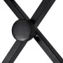 Black Double Braced Keyboard Stand and Stool Set by vidaXL, Benches and stools - Ref: Foro24-70097, Price: 65,26 €, Discount: %