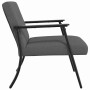 sillón Gris oscuro 59 x 75 x 78 cm tela en Sillones | Comprar online en Foro24