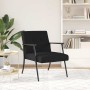 sillón Negro 59 x 75 x 78 cm tela en Sillones | Comprar online en Foro24