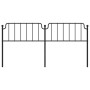 Kopfteil aus schwarzem Metall, 193 cm von , Kopf- und Fußteile - Ref: Foro24-373924, Preis: 31,15 €, Rabatt: %