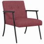 sillón Rojo vino 59 x 75 x 78 cm tela en Sillones | Comprar online en Foro24