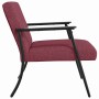sillón Rojo vino 59 x 75 x 78 cm tela en Sillones | Comprar online en Foro24