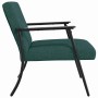 sillón Verde oscuro 59 x 75 x 78 cm tela en Sillones | Comprar online en Foro24