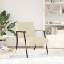 sillón Crema 59 x 75 x 78 cm tela en Sillones | Comprar online en Foro24