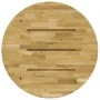 Round table top solid oak wood 23 mm 600 mm by vidaXL, Table tops - Ref: Foro24-245983, Price: 77,40 €, Discount: %