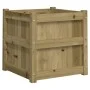 Outdoor planters 2 units impregnated pine wood by , Pots and planters - Ref: Foro24-837423, Price: 113,04 €, Discount: %