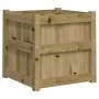 Outdoor planters 2 units impregnated pine wood by , Pots and planters - Ref: Foro24-837423, Price: 113,04 €, Discount: %