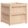 Pflanzgefäß aus massivem Kiefernholz, 50 x 50 x 50 cm von , Töpfe und Pflanzgefäße - Ref: Foro24-837414, Preis: 58,30 €, Raba...