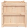 Jardinera madera maciza de pino 50x50x50 cm de , Maceteros y jardineras - Ref: Foro24-837414, Precio: 58,26 €, Descuento: %