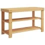 3-tier bamboo shoe rack 70x27.5x45 cm by , Shoe racks and shoe organizers - Ref: Foro24-373365, Price: 60,60 €, Discount: %