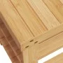 3-tier bamboo shoe rack 70x27.5x45 cm by , Shoe racks and shoe organizers - Ref: Foro24-373365, Price: 60,60 €, Discount: %