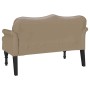 Banco Chesterfield Capuchino 120.5 x 65 x 75 cm Cuero sintético en Bancos | Comprar online en Foro24