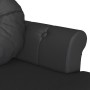 Banco Chesterfield Negro 120.5 x 65 x 75 cm Cuero sintético en Bancos | Comprar online en Foro24