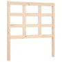 Single bed frame with solid wood headboard by , Beds and slatted bases - Ref: Foro24-3193946, Price: 87,33 €, Discount: %