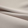 Cortina opaca con anillas de metal beige 290x245 cm
