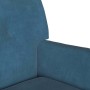 Banco Chesterfield Azul 112 x 65.5 x 75 cm Terciopelo en Bancos | Comprar online en Foro24