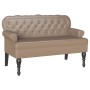 Banco Chesterfield Capuchino 119.5 x 64.5 x 75 cm en Bancos | Comprar online en Foro24
