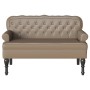 Banco Chesterfield Capuchino 119.5 x 64.5 x 75 cm en Bancos | Comprar online en Foro24
